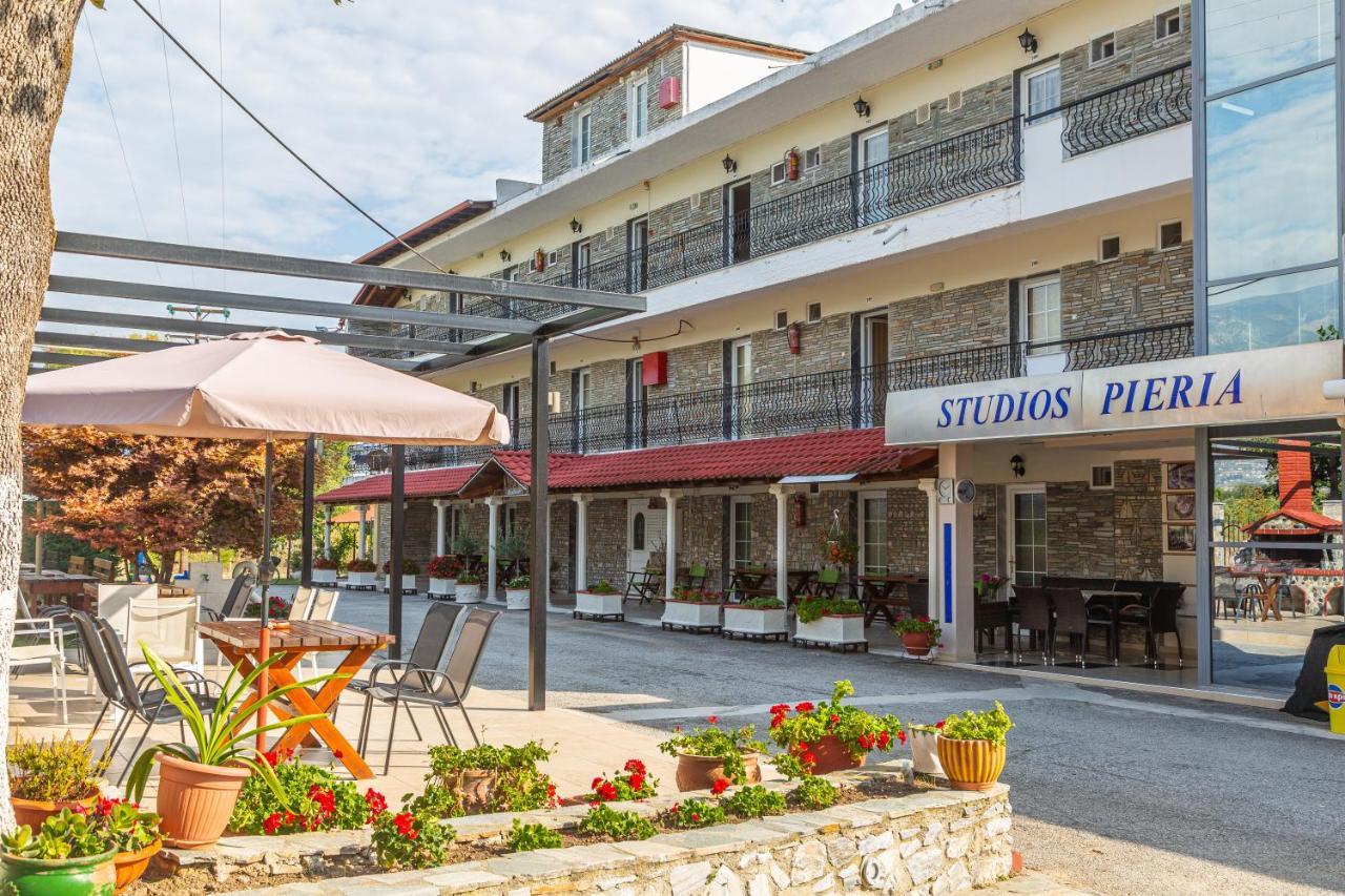 Sun Studios Pieria Paralía Skotínis Exterior foto